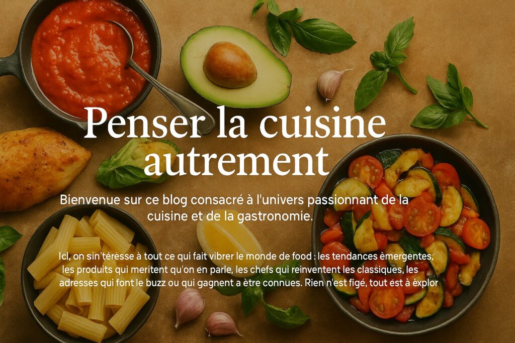 L’Actu Food, penser la cuisine autrement.